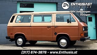 Video Thumbnail for 1984 Volkswagen Vanagon