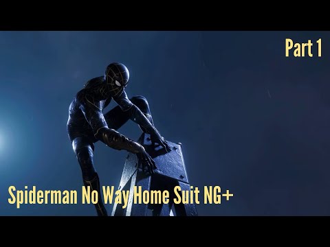 Spider-Man Remastered PS5 No Way Home Suit Walkthrough NG+ Part 1 (No Commentary)