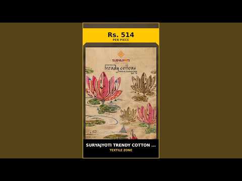Suryajyoti Trendy Cotton Vol 72 – product video thumbnail
