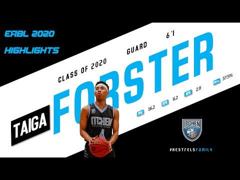 Taiga Forster (Class of 2020) EABL 2020 Highlights - Itchen College