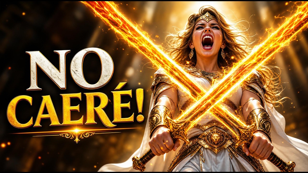 ¡NO CAERÉ ANTE EL ENEMIGO! 🔥 | NO PODRÁ VENCERME! ⚔️| El Espíritu Santo Me Levantará