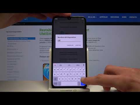 Cómo cambiar el nombre de UMIDIGI A9 - configurar el nombre del dispositivo