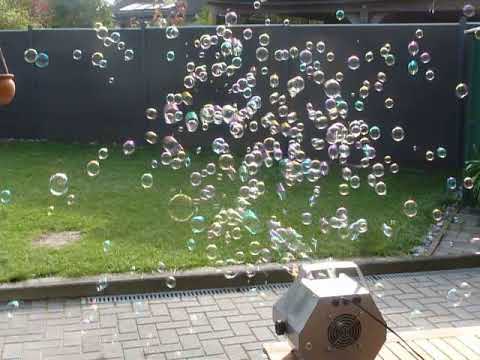 Wie funktioniert eine Seifenblasen Maschine?