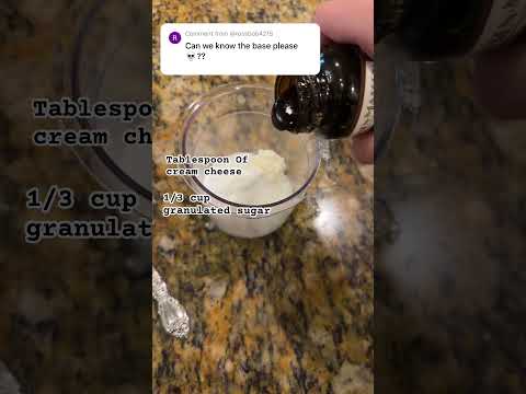 Vanilla Ninja Creami Ice cream Base! #summer #ninjacreami #icecream