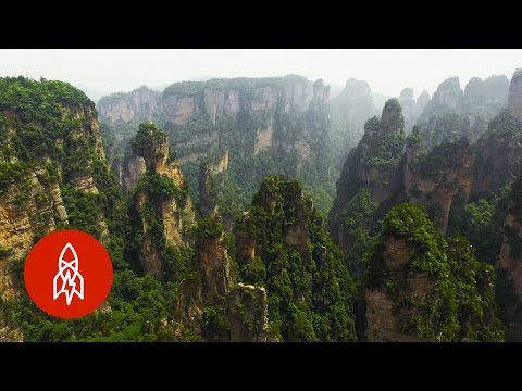 *Great Big Story*【世界秘境系列】《阿凡達》潘朵拉星球雛形 (Float Above the Sandstone Spires That Inspired 'Avatar')