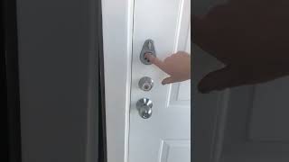 simplex 900 how to unlock door
