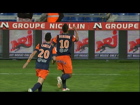 Goal Younes BELHANDA (41') - Montpellier Hérault SC - Olympique Lyonnais (1-2) / 2012-13