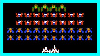 Galaga (Famicom, 1985) — 1P 51-Stage Session · Loop 2 Incomplete — Old Video 🛸🌀🎮