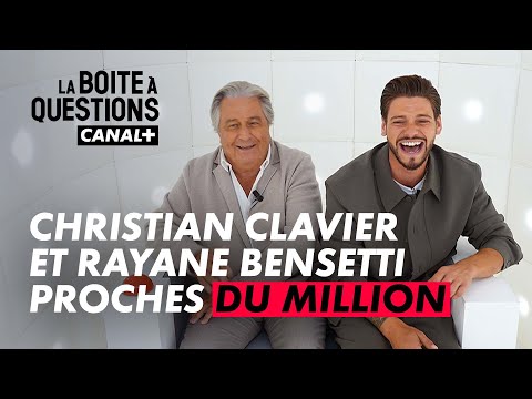 Les retrouvailles de Christian Clavier et Rayane Bensetti