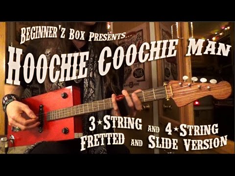 HOOCHIE COOCHIE MAN | LESSON for 3-String & 4-String Guitar