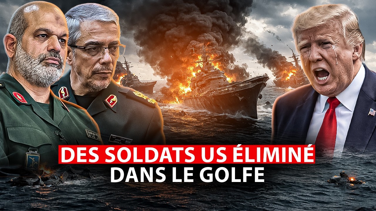 Plus de 100 victimes : L'Iran a coulé 3 navires américains. Les autres sont traqué.