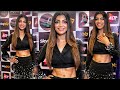 Akanksha Puri S Stunning Black Outfit And Infectious Happy Vibe Spotted At Andheri