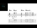 Chord Yoga  | Indian Summer  |  Joe Pass Guitar TAB