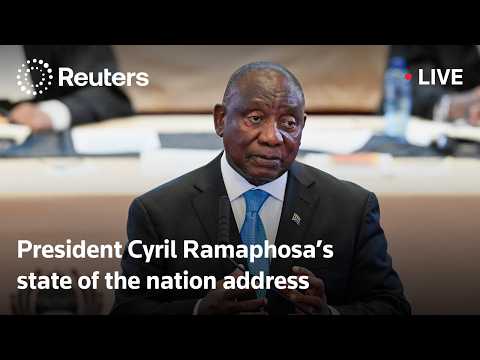 LIVE: South African President Cyril Ramaphosa’s state of the nation address
