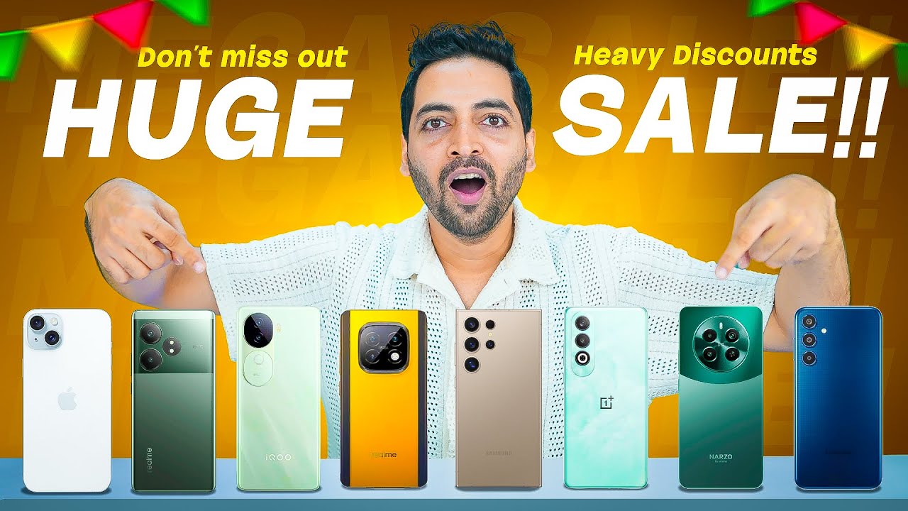 Huge Discounts On Smartphones : Watch Before BUY ⚡