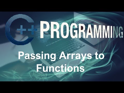 C Programming Tutorials – 29 – Passing Arrays to Functions