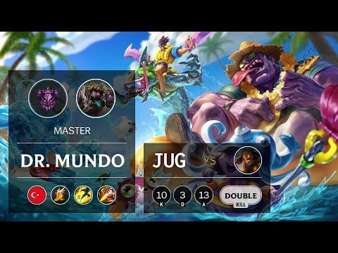 Dr. Mundo Jungle vs Jarvan IV - TR Master Patch 10.1