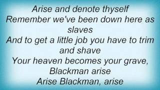 17814 Peter Tosh - Arise Blackman Lyrics