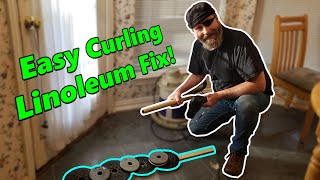 EASY Steps to Fix a Linoleum Floor Curl
