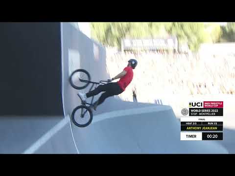 Anthony Jeanjean | 3rd place - UCI BMX Freestyle Park World Cup Men Final | #FISEMontpellier 2022
