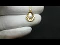 14k Gold Necklace With Pearl Pendant