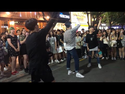 180714 [MAXXAM] BTS(방탄소년단) - Fire(불타오르네) | @홍대버스킹