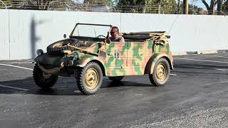 1943 Volkswagen Kubelwagen Type 82 Test Drive
