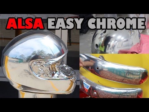 Easy Chrome Brush or Spray on Chrome
