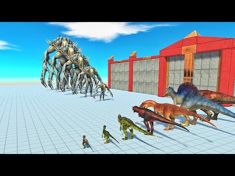 Scourge vs Carnivore Dinosaurs ARBS | Animal Revolt Battle Simulator