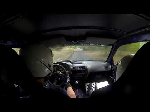 II Rajd Kołobrzeski - Honda Civic - K. Zieniewicz / K. Polańska - PS8 - Dzwon