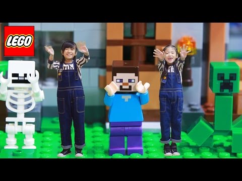 LEGO マインクラフト The First Night 21115  The Farm 21114