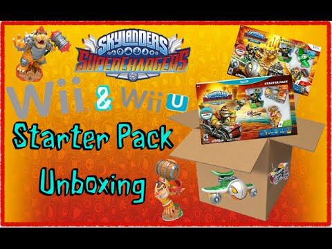 Skylanders: Superchargers: Wii U & Wii Starter Packs Unboxing