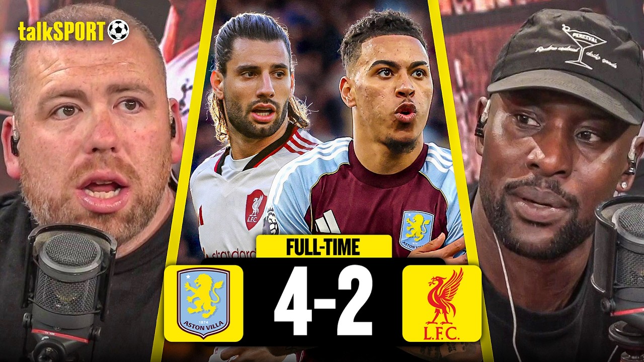 "YOU'D EXPECT MORE!" Villa fan CALLS OUT Liverpool Supporters for LEAVING EARLY!