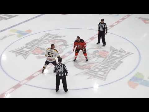 Fight/Bagarre Dave Hamel vs Thomas Bellemare KO 3 mars 2023