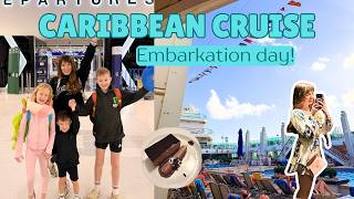 CARIBBEAN CRUISE VLOG 🛳️ FLYING TO BARBADOS  FOR EMBARKATION DAY ❤️FIRST DAY ON P&O BRITANNIA 🥰