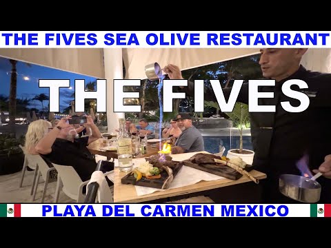 THE FIVES BEACH RESORT SEA OLIVE RESTAURANT VIDEO & REVIEW- EXCELLENT RESTAURANT!