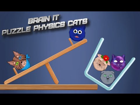 Brain it Puzzle Physics Cats