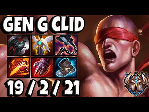 LEE SIN Jungle vs TALIYAH [ Gen G Clid ] Patch 11.18 Korea Challenger ✅