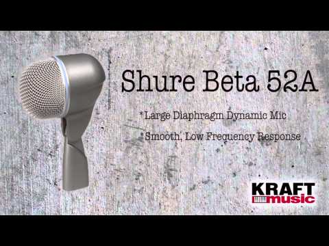 Shure Beta 52A Dynamic Kick Drum & Bass Amp Microphone image 3