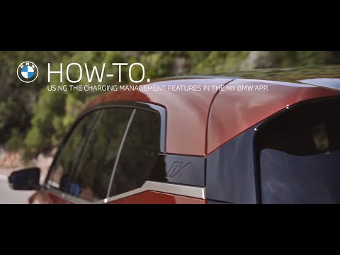 Charging Management Features in My BMW App | BMW How-to