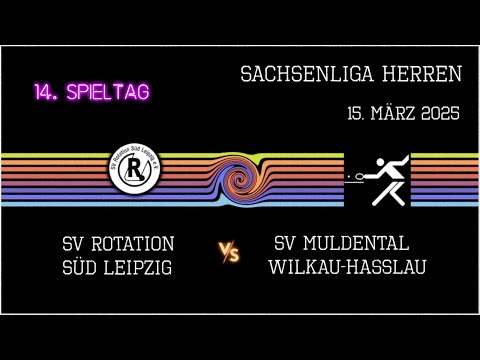 SV Rotation Süd Leipzig - SV Muldental Wilkau-Haßlau \\ Sachsenliga Herren