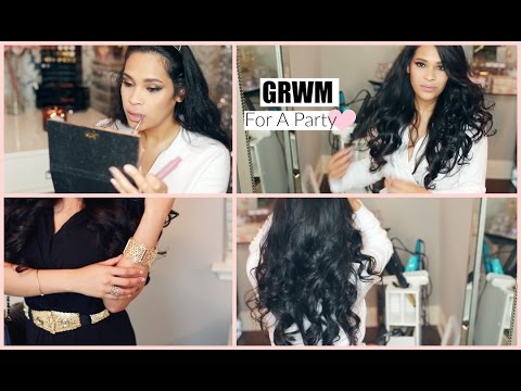 Get Ready With Me Last Minute Holiday Party - Fastest Makeup And Hair I've Ever Done MissLizHeart