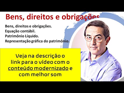 08 - Bens, direitos e obrigações. Veja o conteúdo modernizado e com melhor som.