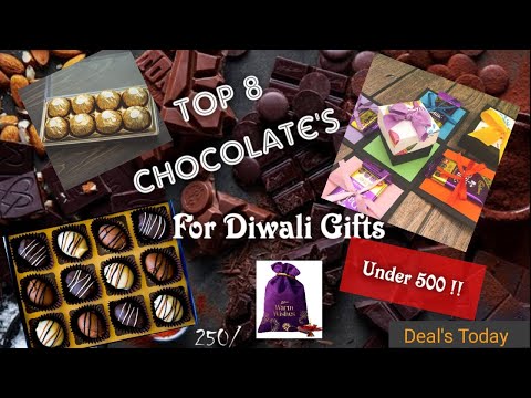 Top 8 Chocolate's Gift for Diwali & Occasion Under 500 //Best Chocolate Collection Buy -Deal's Today