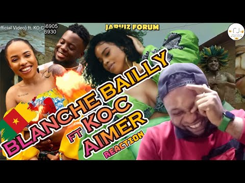 Cameroon 🇨🇲Reacts to Blanche Bailly ft. KO-C - Aimer (Official Video) | Latest Cameroon Music