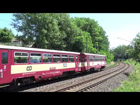 ČD 810.201 + ČD 810.548 - Os 17108 - Karlovy Vary - 4.7.2019
