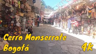 Walk Trip in Cerro Monserrate | Bogotá [4K] 🚶📹⛰️🚠❤️🌏 #walktripl29 #travel #colombia #trip #walk