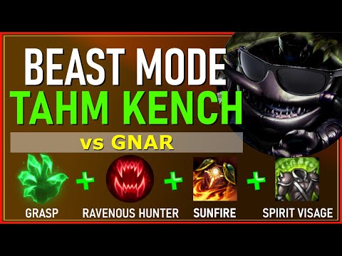 No one takes Tahm Top Seriously! TAHM KENCH TOP vs GNAR - S10 League of Legends