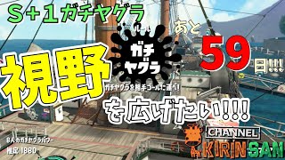 【スプラトゥーン２女性実況】S+１ガチヤグラ！無言をお許しください...!