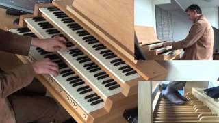 J.S. Bach:  Herzlich tut mich verlangen BWV 727 - Willem Tanke, organ